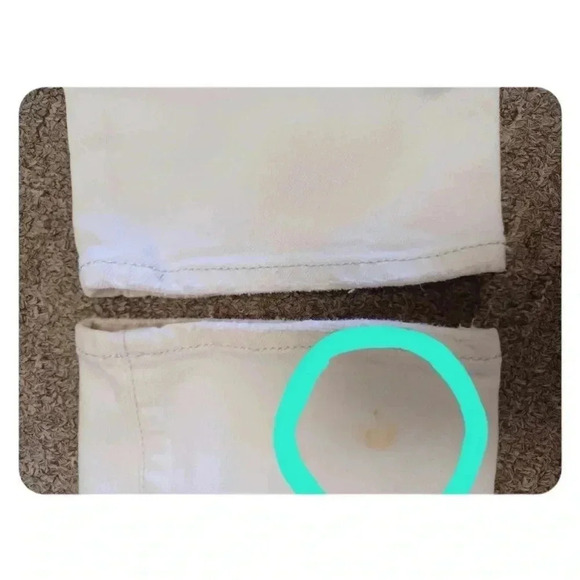 Mavi Skinny Distressed White Jeans Size 31/32 - Picture 11 of 11